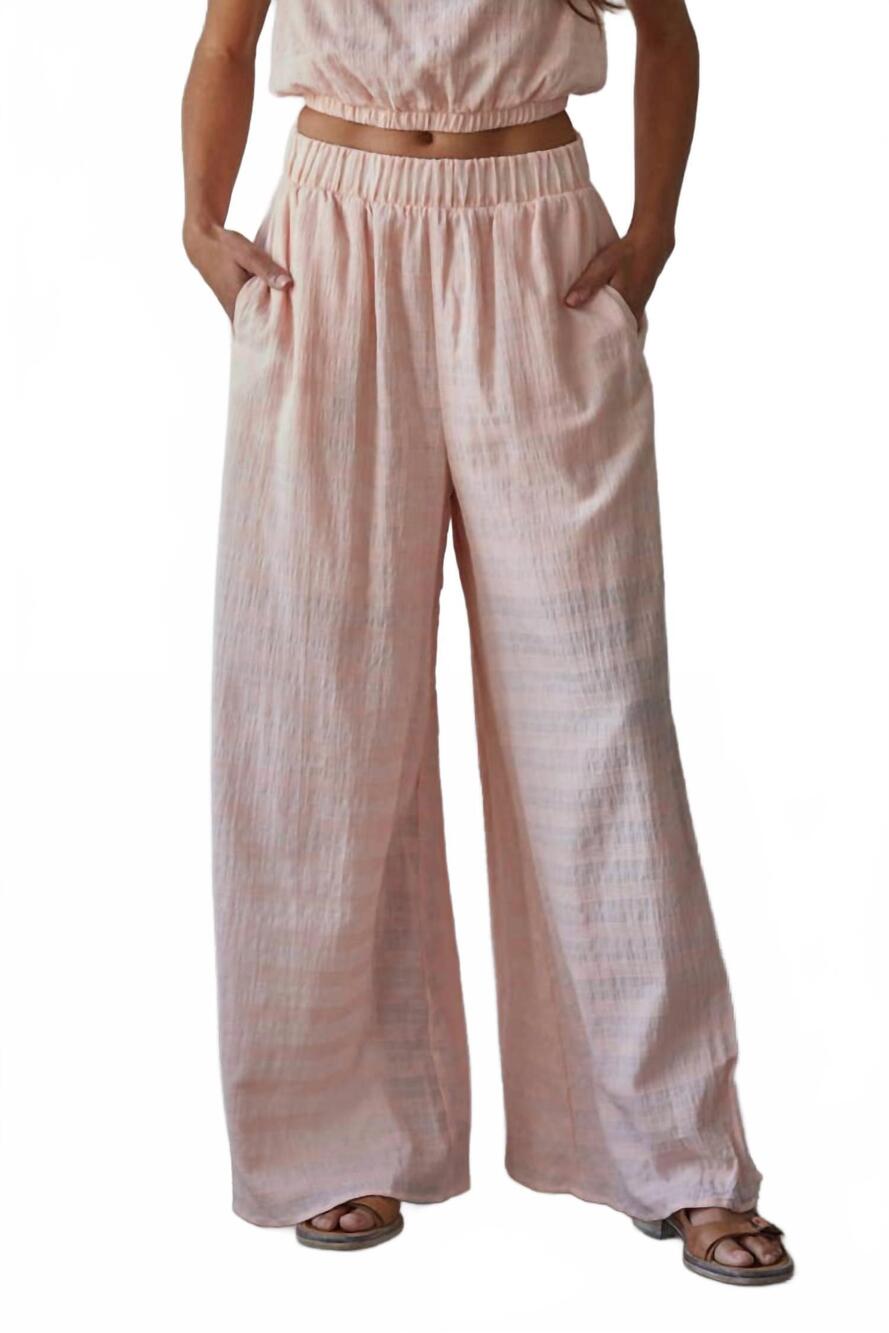 NEW BY TOGETHER wide leg pants in pink